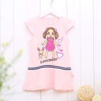 可爱可心 短袖连衣裙 F284M3-0203