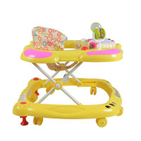 家中宝婴儿多功能音乐学步车X201黄色