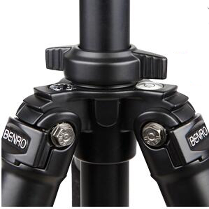 BENRO 百诺IT25 单反相机摄影铝合金三脚架便携数码专业角架云台套装配件独脚 折合高度415mm