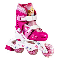 风驰可调旱冰鞋DC2016-D粉红29-32 M