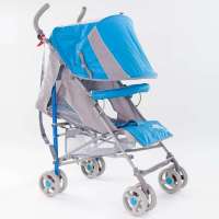 永久便携式婴儿车 儿童伞车B318A蓝色