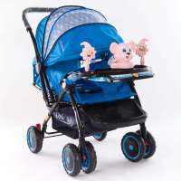 爱尔宝贝多功能婴儿车 儿童推车A806蓝色