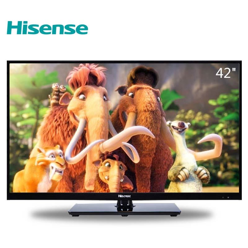 海信(Hisense)LED42EC260JD 42英寸 窄边网络 LED电视(黑色)