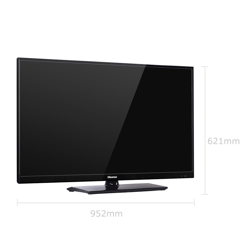 海信(Hisense)LED42EC260JD 42英寸 窄边网络 LED电视(黑色)