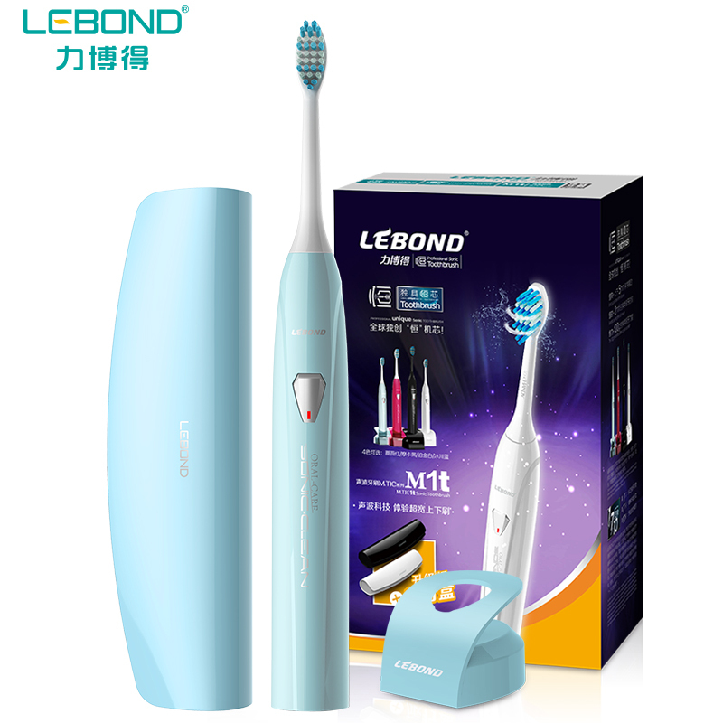 力博得(Lebond)M1声波电动牙刷(雀翎蓝)升级版