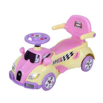 黄金宝贝儿童滑行车 汽车扭扭车210粉色
