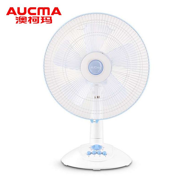 澳柯玛(AUCMA)台风扇FT-30D3 台扇/三档风调节/家用台扇/琴键式按钮/定时/AS五叶扇/静音小风扇