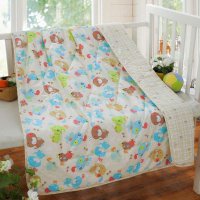 cozzykids 婴儿全棉斜纹夏被-哈士奇