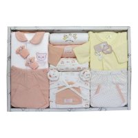 宝艺 2014四季款新生儿11件套宝宝服饰大礼包2061