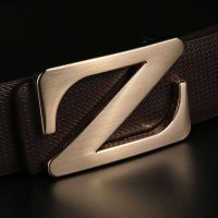 BOINDIN 玢璒 2014年新款头层牛皮时尚潮裤带平滑扣 腰带男真皮 BD4002