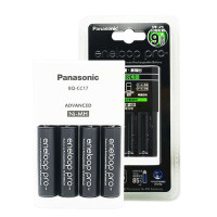 松下三洋爱乐普eneloop四代5号充电器cc17电池套装K-KJ17HCC40W