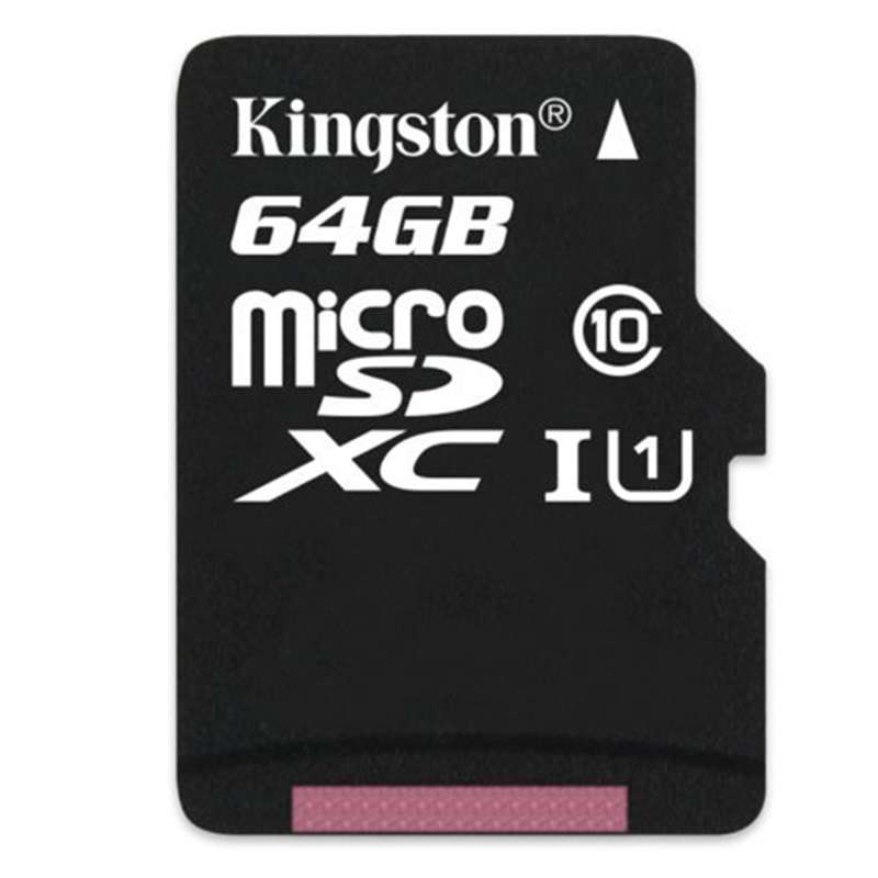 金士顿(Kingston)64GB 手机内存卡UHS-I 80MB/S 存储卡/TF卡CLASS 10高清大图