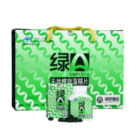 绿A 天然螺旋藻精片礼盒装0.5g*100片*2瓶