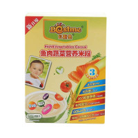 贝斯美鱼肉蔬菜营养米粉225g