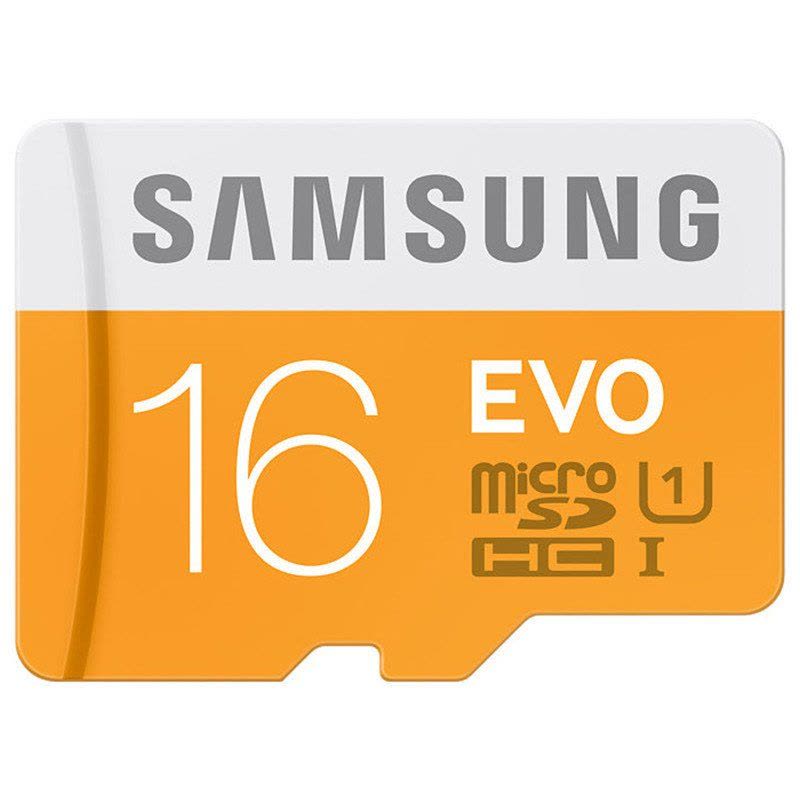 三星(SAMSUNG) MicroSD存储卡 16G(CLASS10 48MB/s) 升级版(EVO)图片
