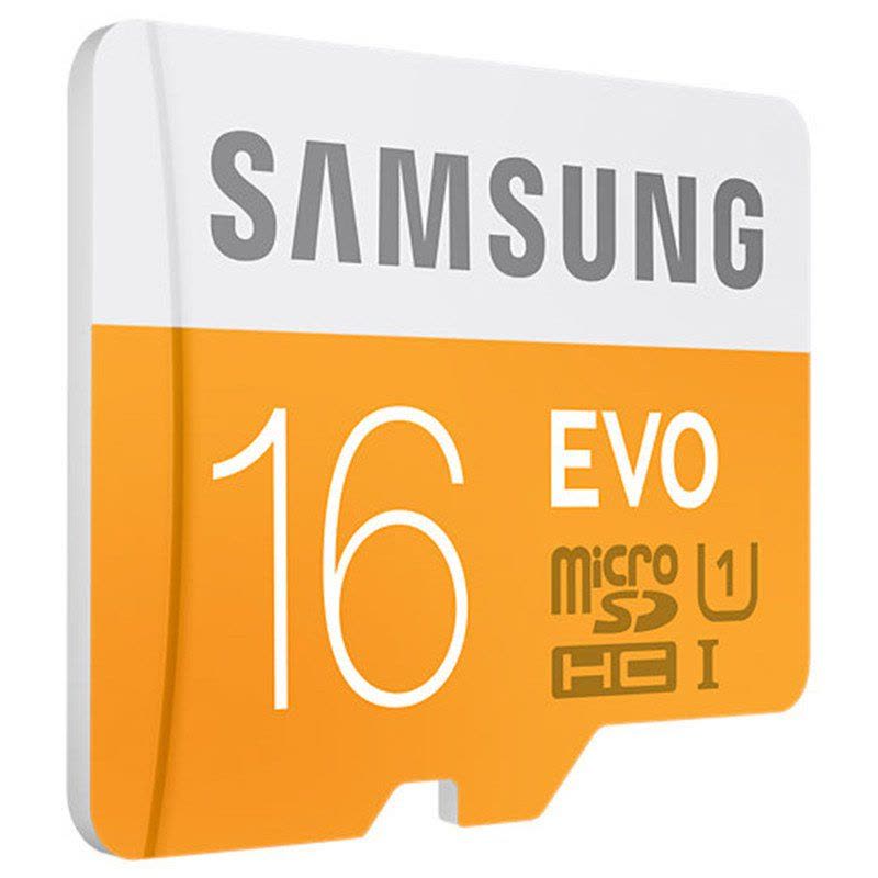 三星(SAMSUNG) MicroSD存储卡 16G(CLASS10 48MB/s) 升级版(EVO)图片