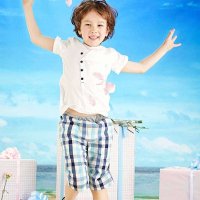 龙太子2014夏季新款男童短袖t恤 纯棉夏装儿童t恤