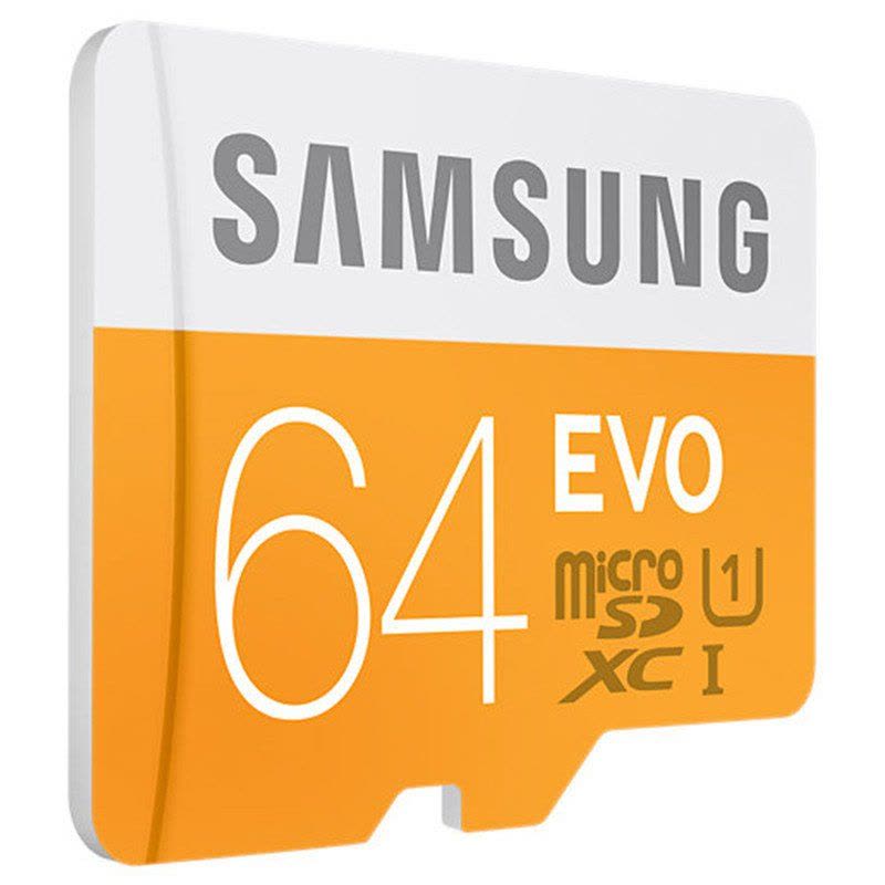 三星(SAMSUNG) MicroSD存储卡 64G(CLASS10 48MB/s) 升级版(EVO)图片