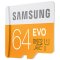三星(SAMSUNG) MicroSD存储卡 64G(CLASS10 48MB/s) 升级版(EVO)