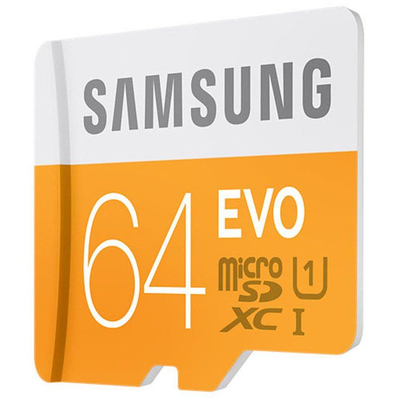 三星(SAMSUNG) MicroSD存储卡 64G(CLASS10 48MB/s) 升级版(EVO)图片