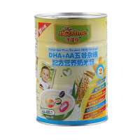 贝斯美DHA+AA五谷杂粮配方营养奶米粉418g