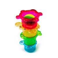 澳贝 AUBY 沐浴系列 海洋动物沐浴套装 塑料戏水玩具 6-12个月 463505DS