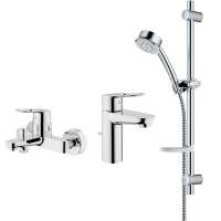 高仪（GROHE）鲍科孚淋浴花洒套餐 32815000+27396000+32814000