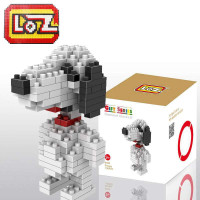 开心屋LOZ积木-史努比