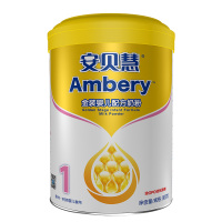 雅士利(Yashily)安贝慧金装婴儿配方奶粉1段(0-6个月)800g 进口奶源