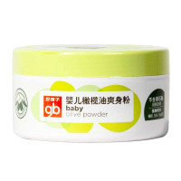 好孩子（goodbaby）婴儿橄榄爽身粉100g送40g