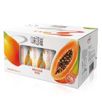 伊利味可滋奶昔浓郁木瓜牛奶礼盒装12*240ml