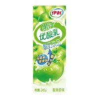 伊利 果汁优酸乳原味牛奶常温奶12*245ml