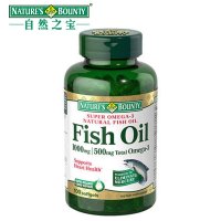 自然之宝高纯深海鱼油软胶囊 关爱父母心血管 1000mg 100粒/瓶