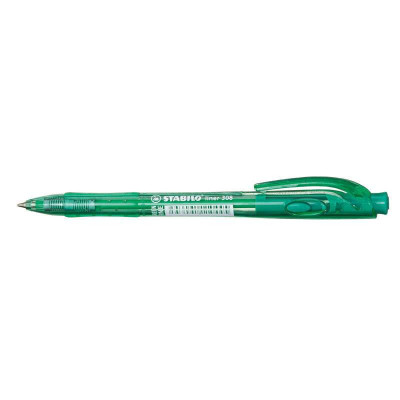 STABILO 思笔乐 乐写 圆珠笔0.38mm 绿色10支装 308F1036
