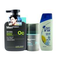 曼秀雷敦冰爽活碳洁面乳+活力修护润肤乳