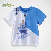 皮卡泡泡宝宝短袖T恤 2014夏装新款童装男童t恤纯棉儿童T恤140157
