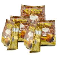 马来西亚进口咖啡 old town旧街场 原味速溶白咖啡480g 5袋