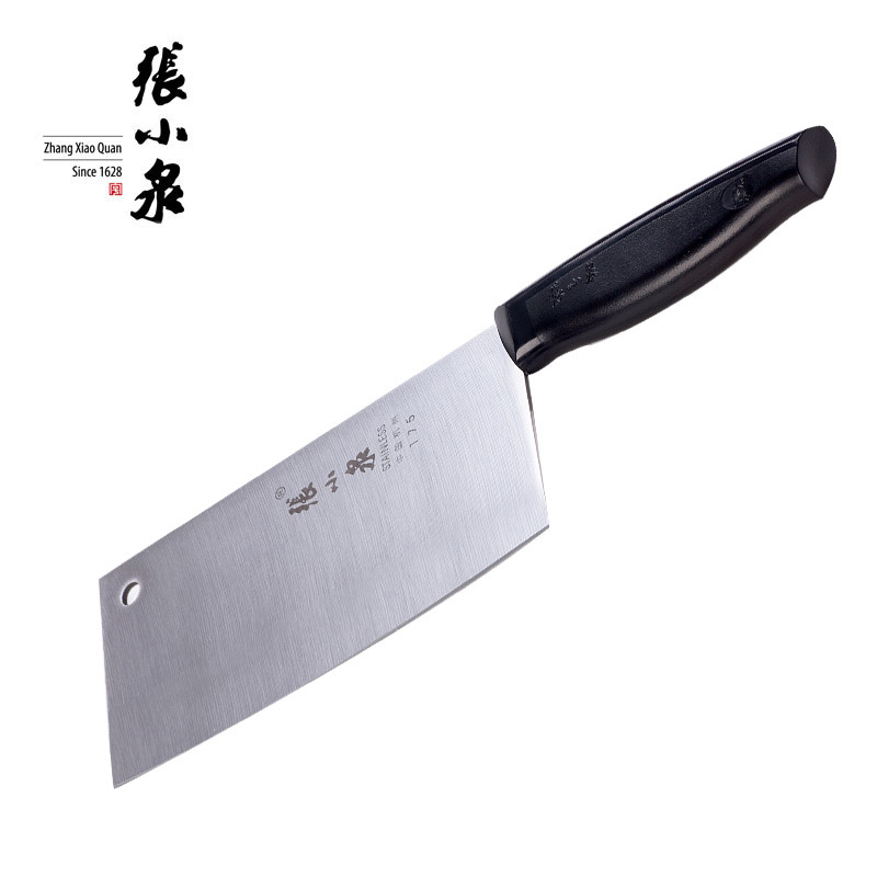 张小泉 (Zhang Xiao Quan) 切片刀 CD-175X 不锈钢菜刀居家厨刀厨房切刀具新旧款有洞无洞随机发货