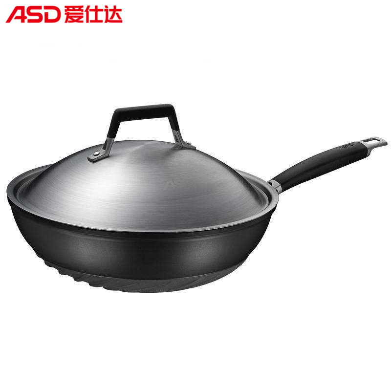 ASD爱仕达30cm金刚旋风不粘炒锅ZL2330E电磁炉通用高清大图