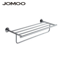 JOMOO九牧 卫生间双层浴巾架 全铜主体 933812