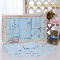 亿婴儿 新款豪华高档纯棉服饰礼盒639