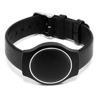 Misfit Shine运动追踪器Leather Band 皮制腕带 黑色