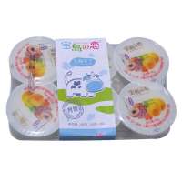 宝岛之恋酸乳味果冻408g