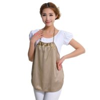 黛臣DC61105 100%全银纤维防辐射孕妇装 防辐射服 蝴蝶节防辐射肚兜