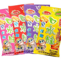 口水娃 兰花豆 精选蚕豆 五香味 香辣味 牛肉味 烤肉味 4种口味组合装 70g*10袋