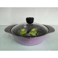 爱仕达韩式彩色陶瓷系列煎锅