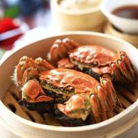 固城湖大闸蟹 公蟹3.8-3.5两 单只螃蟹