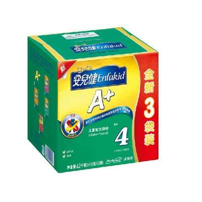 美赞臣4段安儿健A+3-6岁1200克盒装