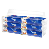 Tempo/得宝3层90抽苹果木味抽取式面纸*6包