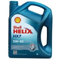 壳牌SHELL非凡喜力HX7 5W-40 德国原装进口 4L装